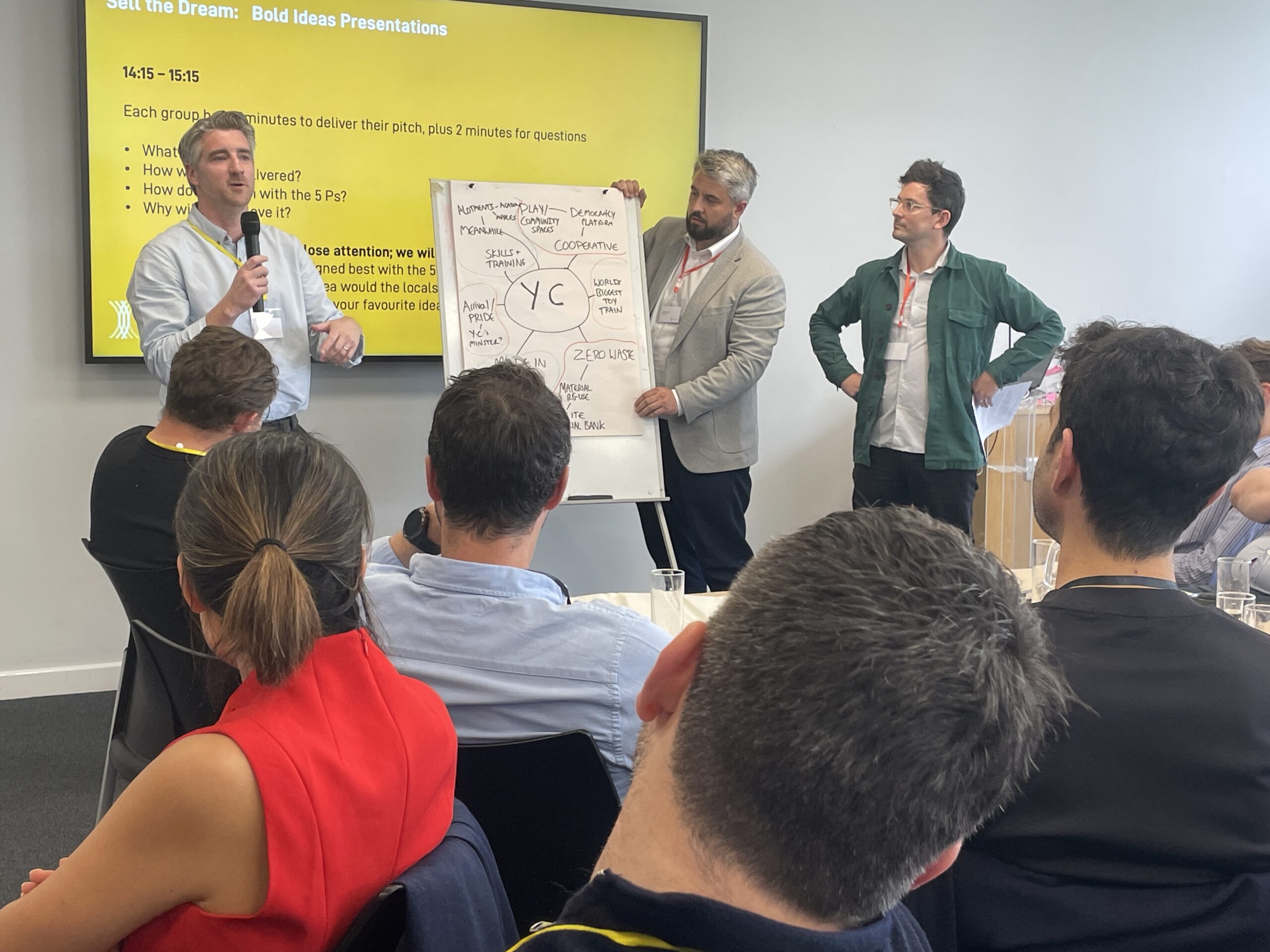York Central Design Team Big Idea Presentation sessions