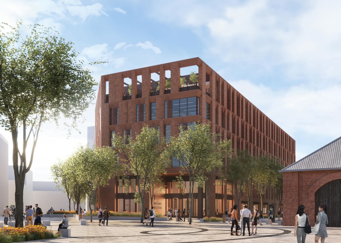 Computer Generated Image of how the Government Property Agency hub could look