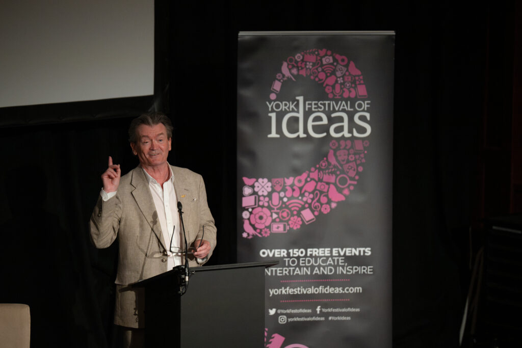 York Central Presentation at York's Festival of Ideas Feargal Sharkey presenting