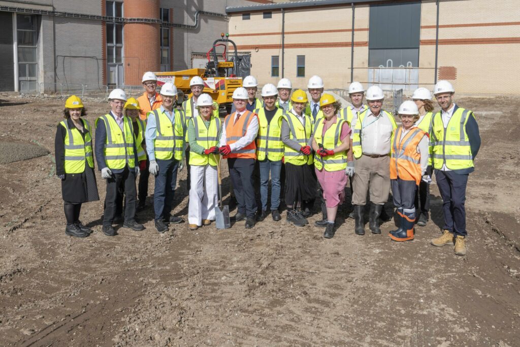 NRM Central Hall start on site group photo